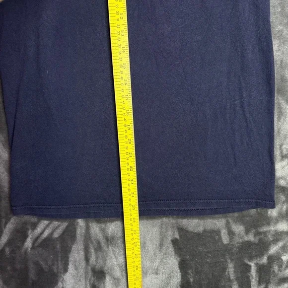 Vintage Y2k New York Yankess Short Sleeve Blue T-Shirt Size Small Sheffield #`11 - Picture 4 of 7